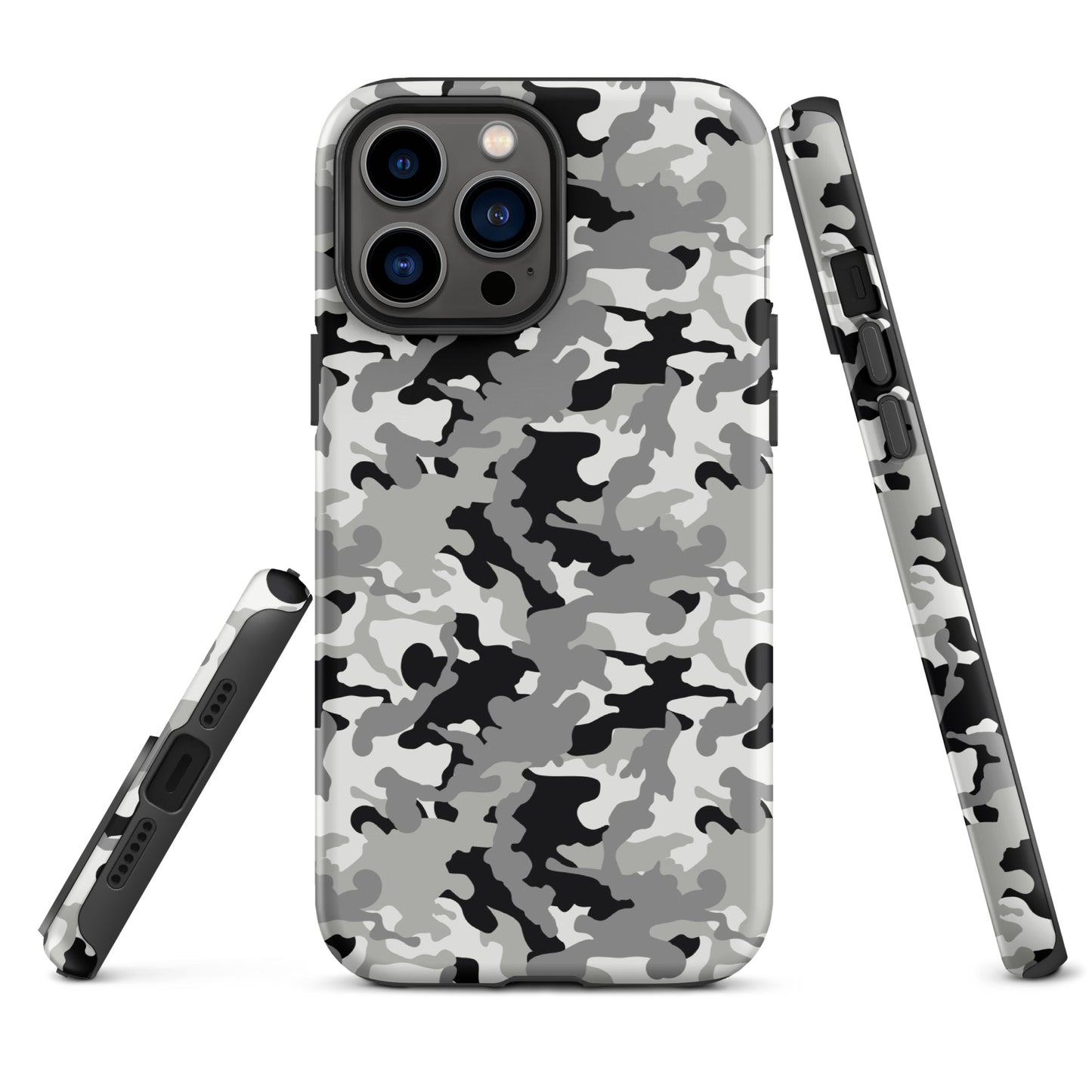 Tough Case for iPhone®- Camo Black