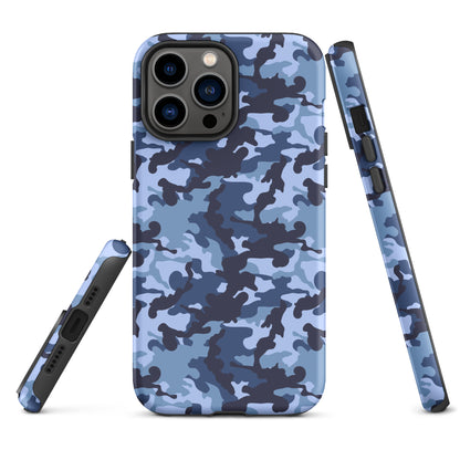Tough Case for iPhone®- Camo Navy