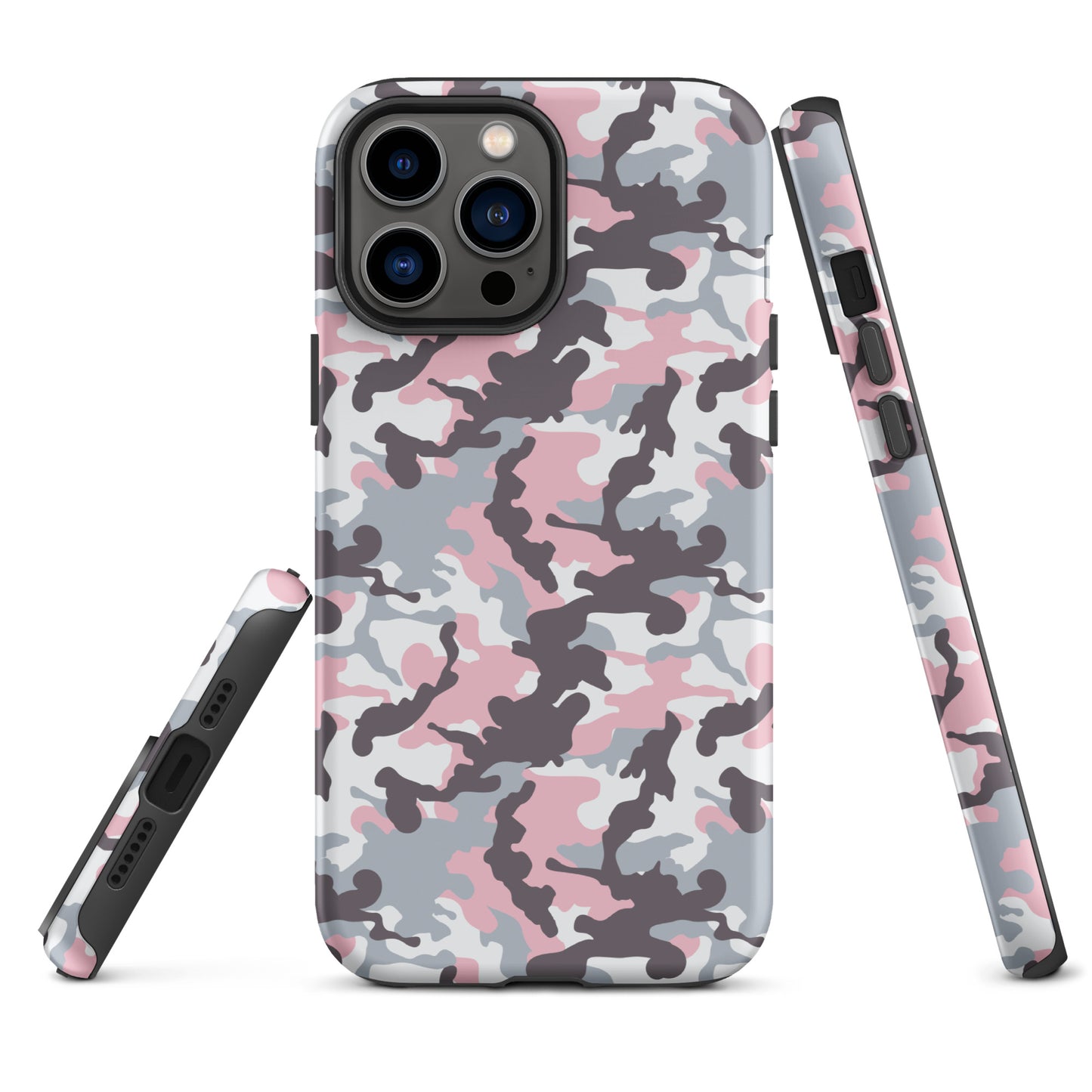 Tough Case for iPhone®- Camo Pink