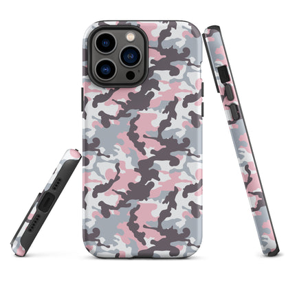 Tough Case for iPhone®- Camo Pink