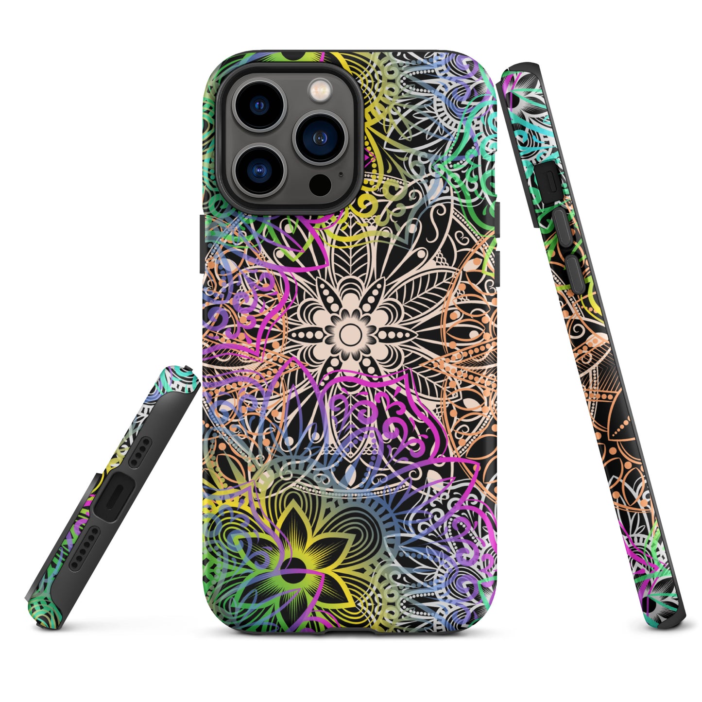 Tough Case for iPhone®- Multicolour Mandala