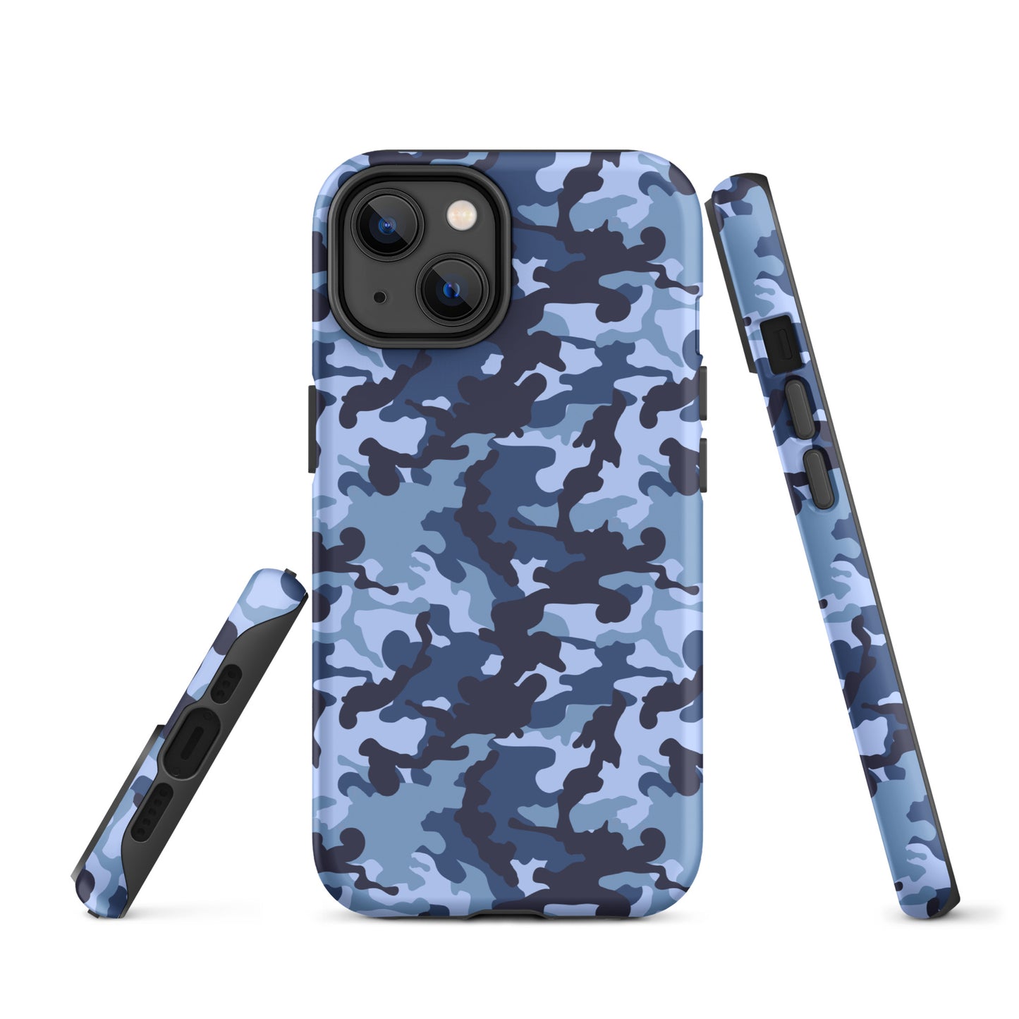 Tough Case for iPhone®- Camo Navy