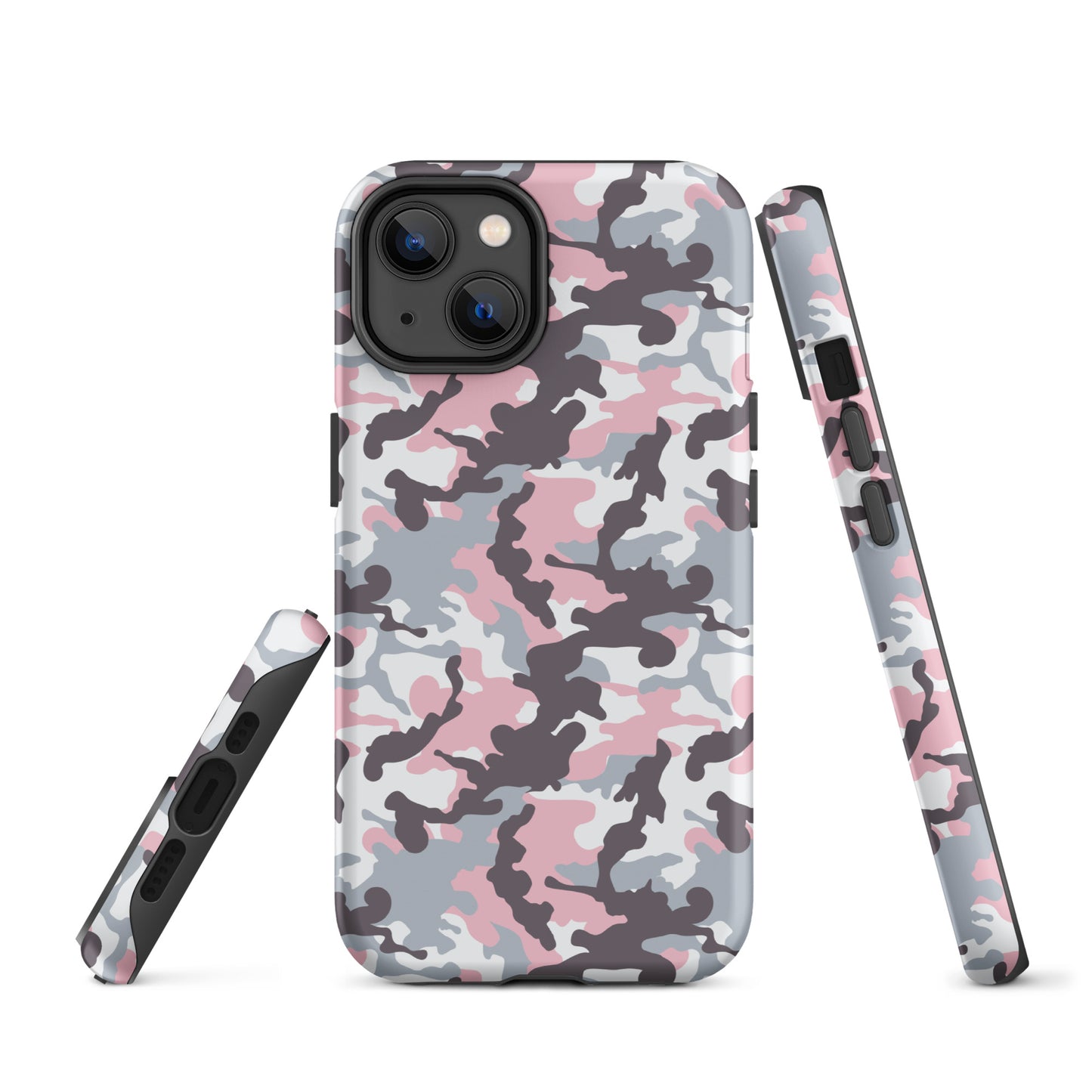 Tough Case for iPhone®- Camo Pink