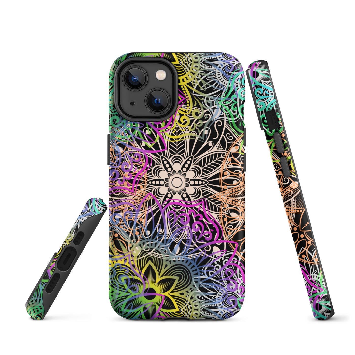 Tough Case for iPhone®- Multicolour Mandala
