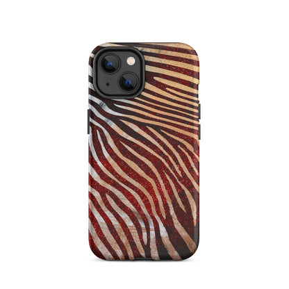 Tough Case for iPhone®- Safari Animal Print Design I