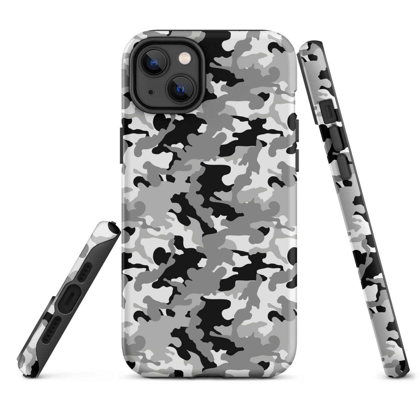 Tough Case for iPhone®- Camo Black