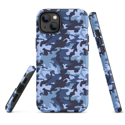 Tough Case for iPhone®- Camo Navy