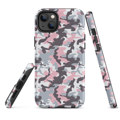 Tough Case for iPhone®- Camo Pink