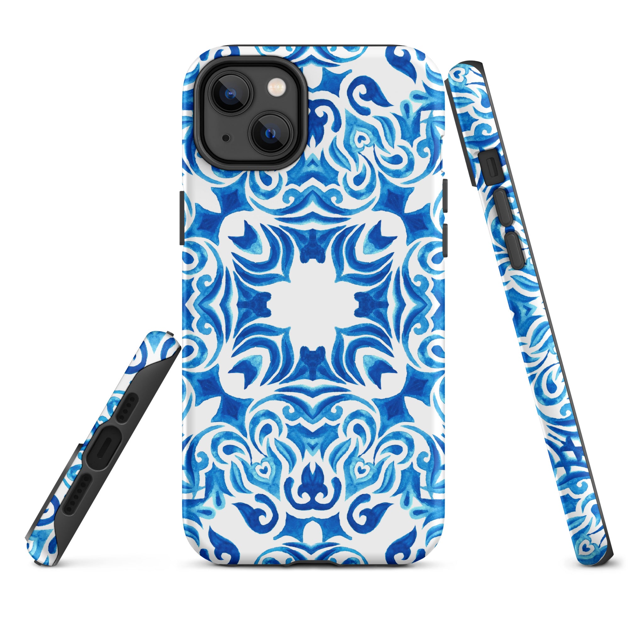 Tough Case for iPhone®- Majolica Pattern IV