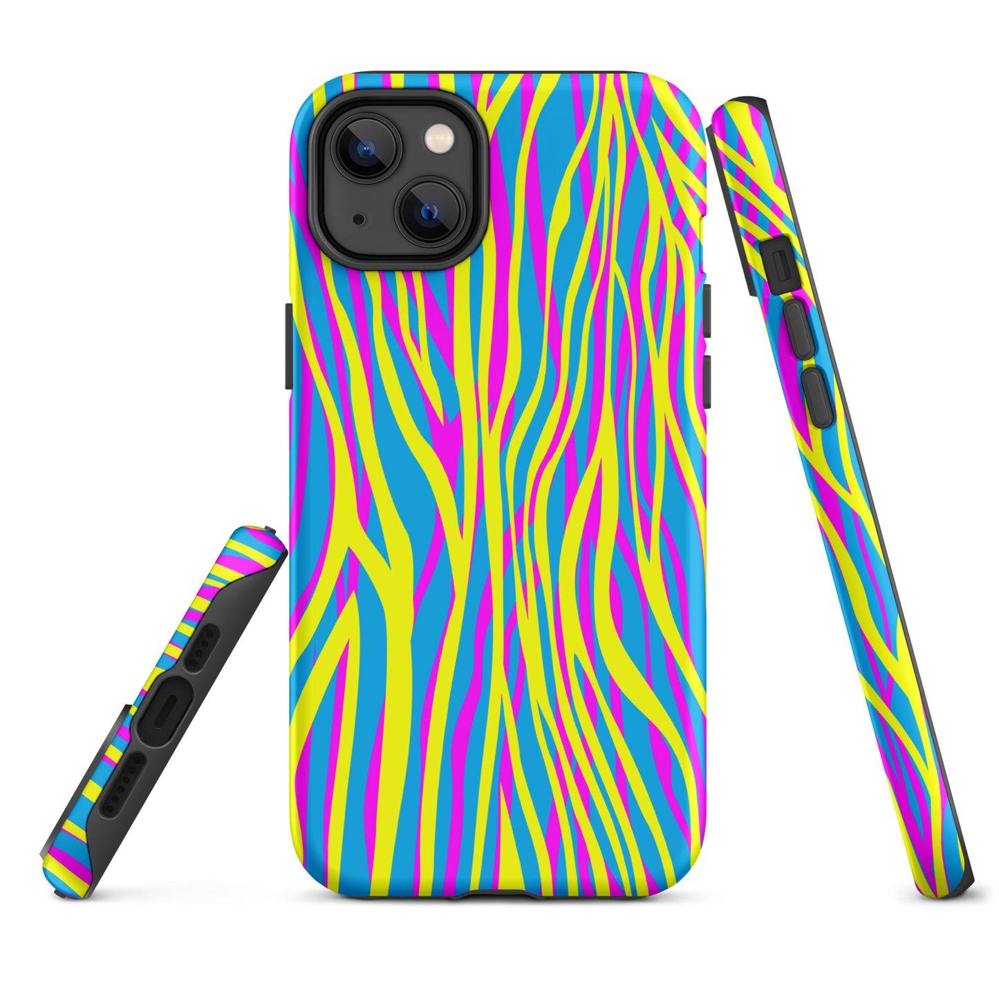 Tough Case for iPhone®- Funky Zebra Pattern IV