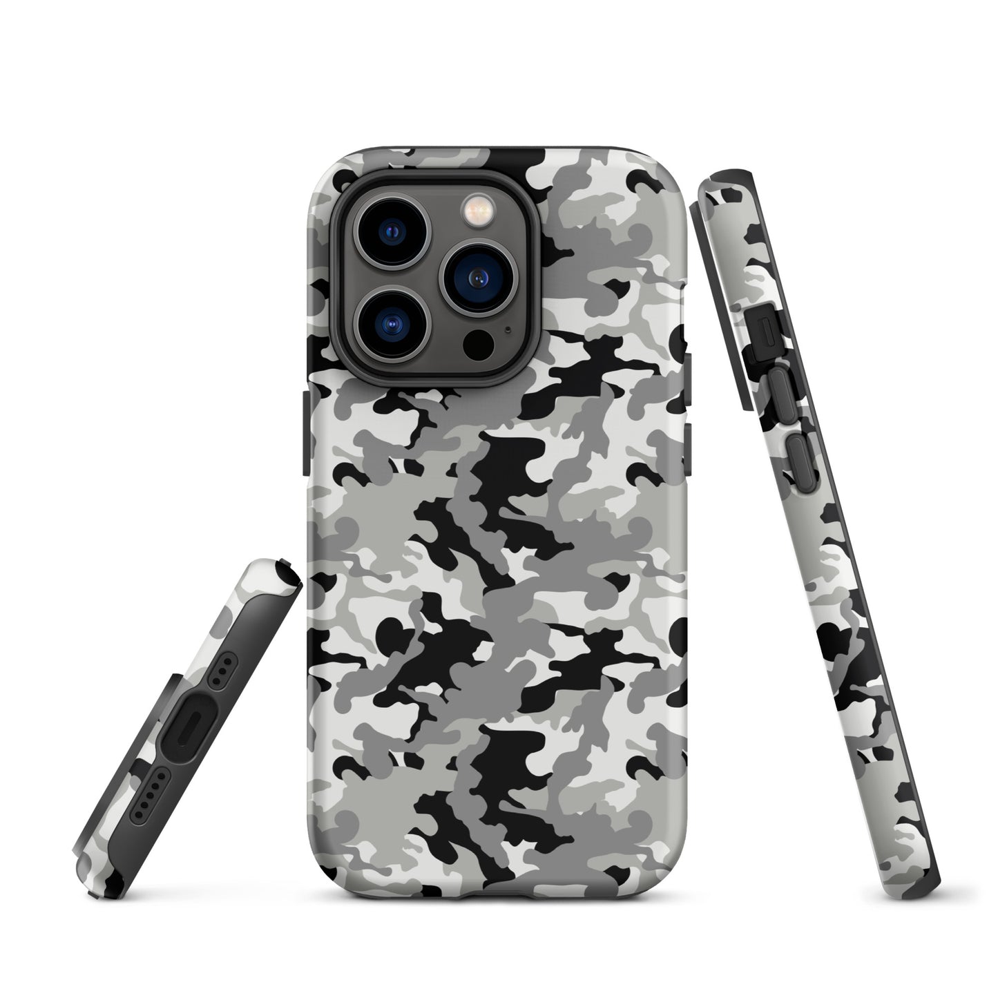 Tough Case for iPhone®- Camo Black