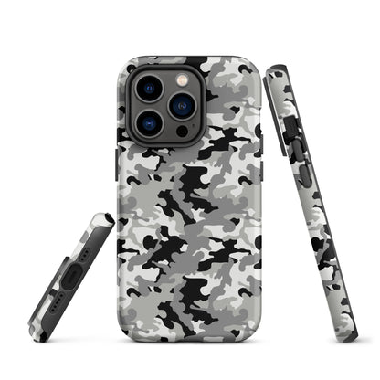 Tough Case for iPhone®- Camo Black