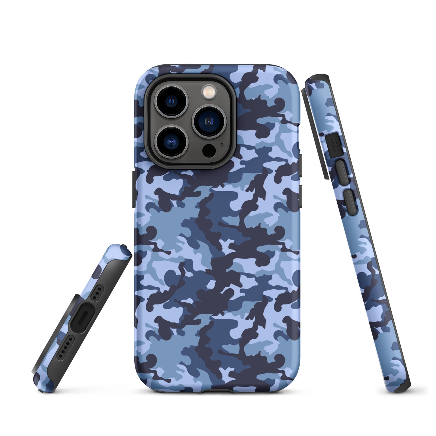 Tough Case for iPhone®- Camo Navy