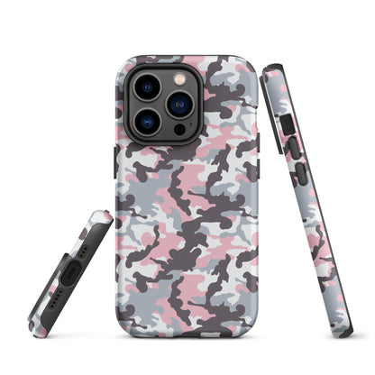 Tough Case for iPhone®- Camo Pink