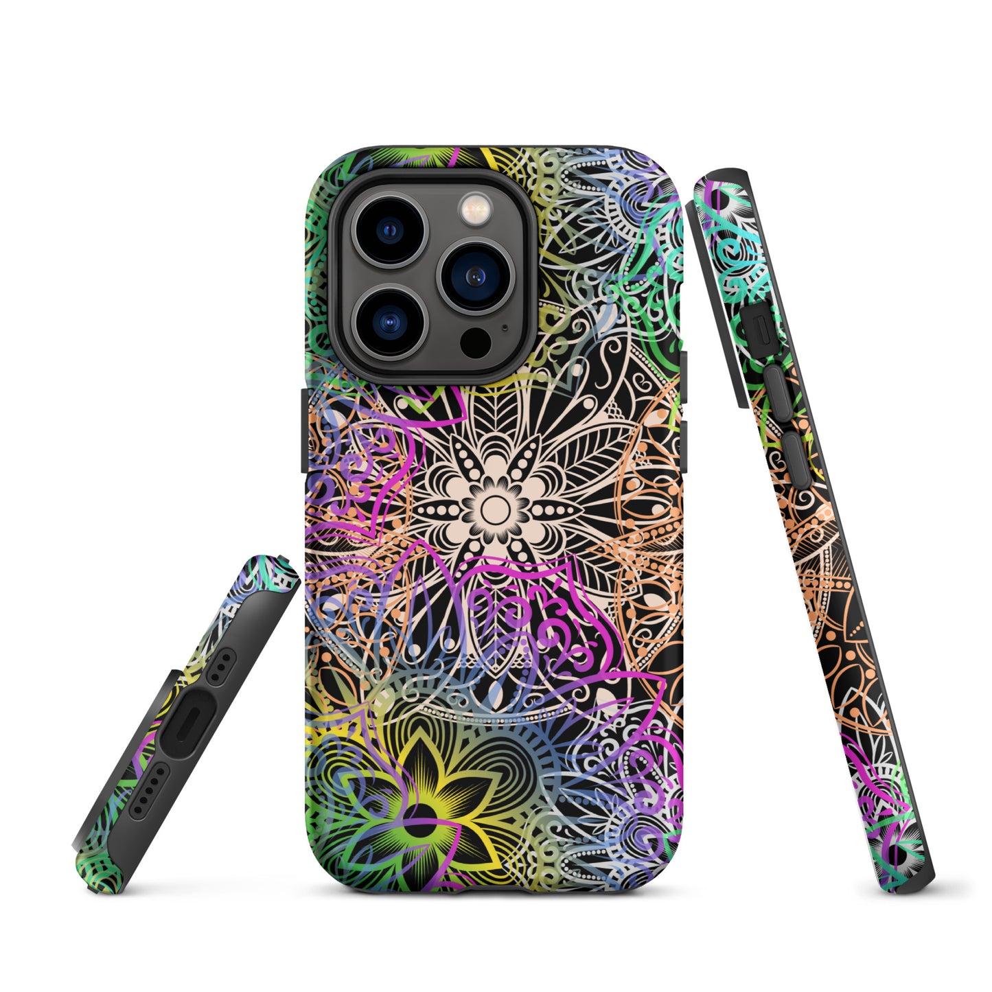 Tough Case for iPhone®- Multicolour Mandala