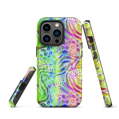Tough Case for iPhone®- Animal Print Pattern II