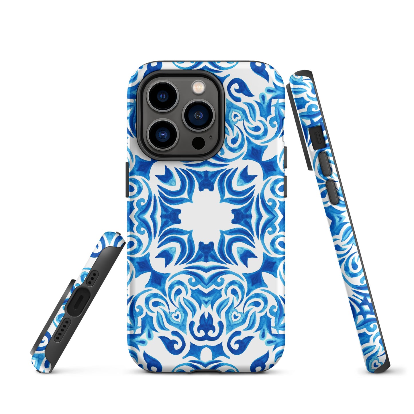 Tough Case for iPhone®- Majolica Pattern IV