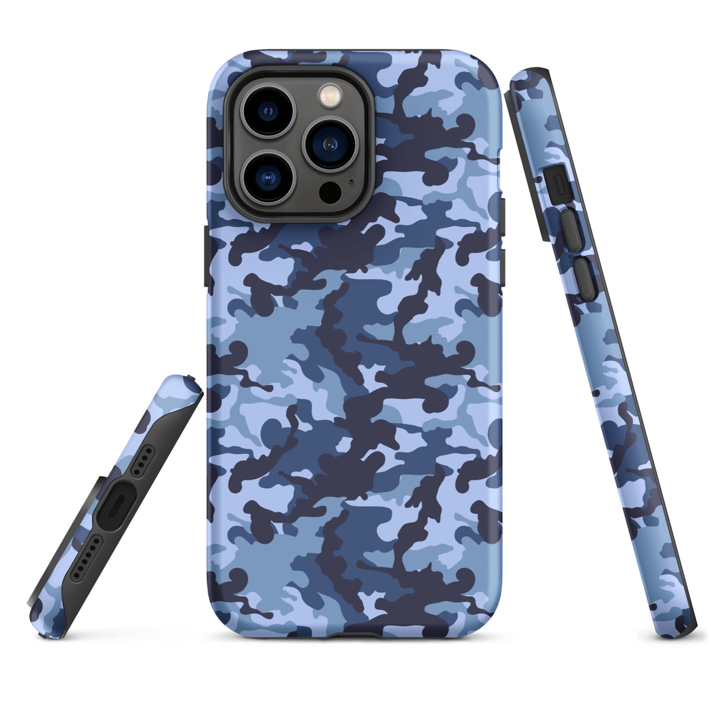 Tough Case for iPhone®- Camo Navy