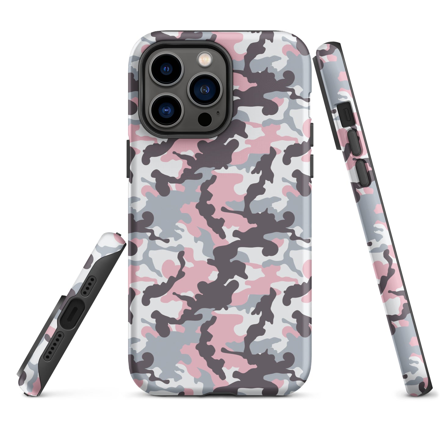 Tough Case for iPhone®- Camo Pink