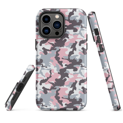 Tough Case for iPhone®- Camo Pink