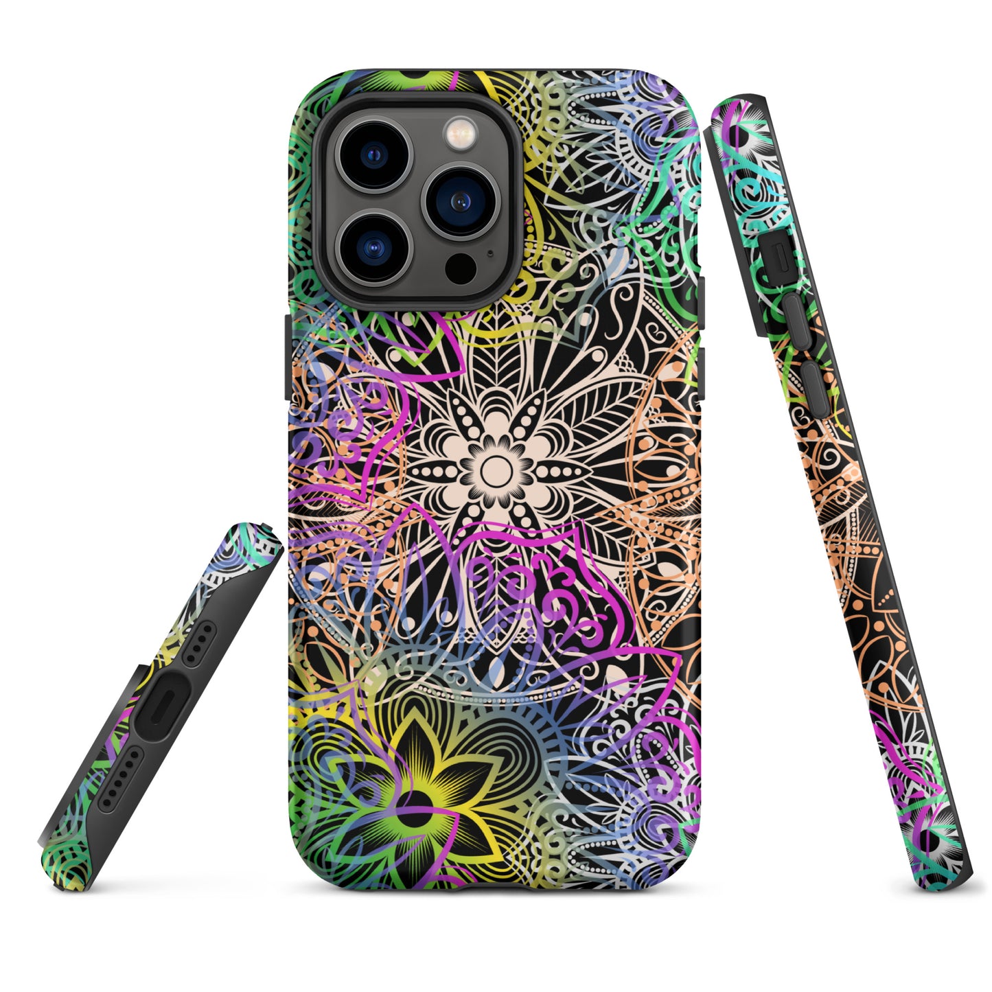Tough Case for iPhone®- Multicolour Mandala