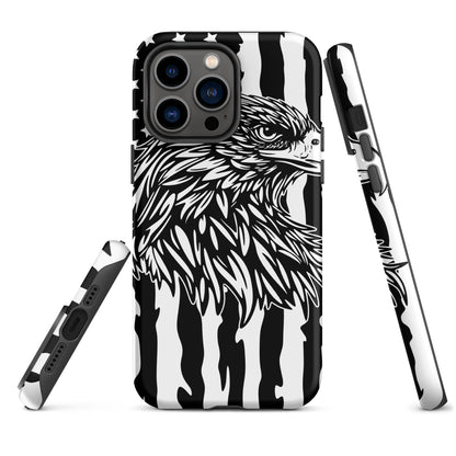 Tough Case for iPhone®- Eagle Mono