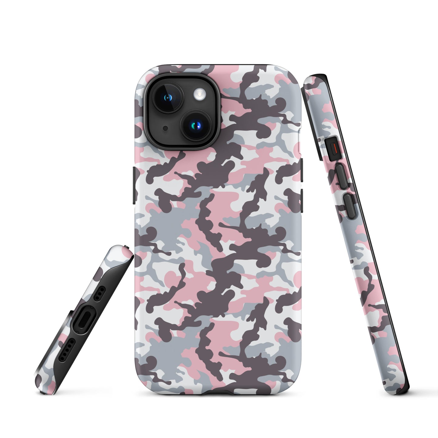 Tough Case for iPhone®- Camo Pink