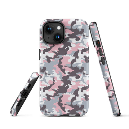 Tough Case for iPhone®- Camo Pink