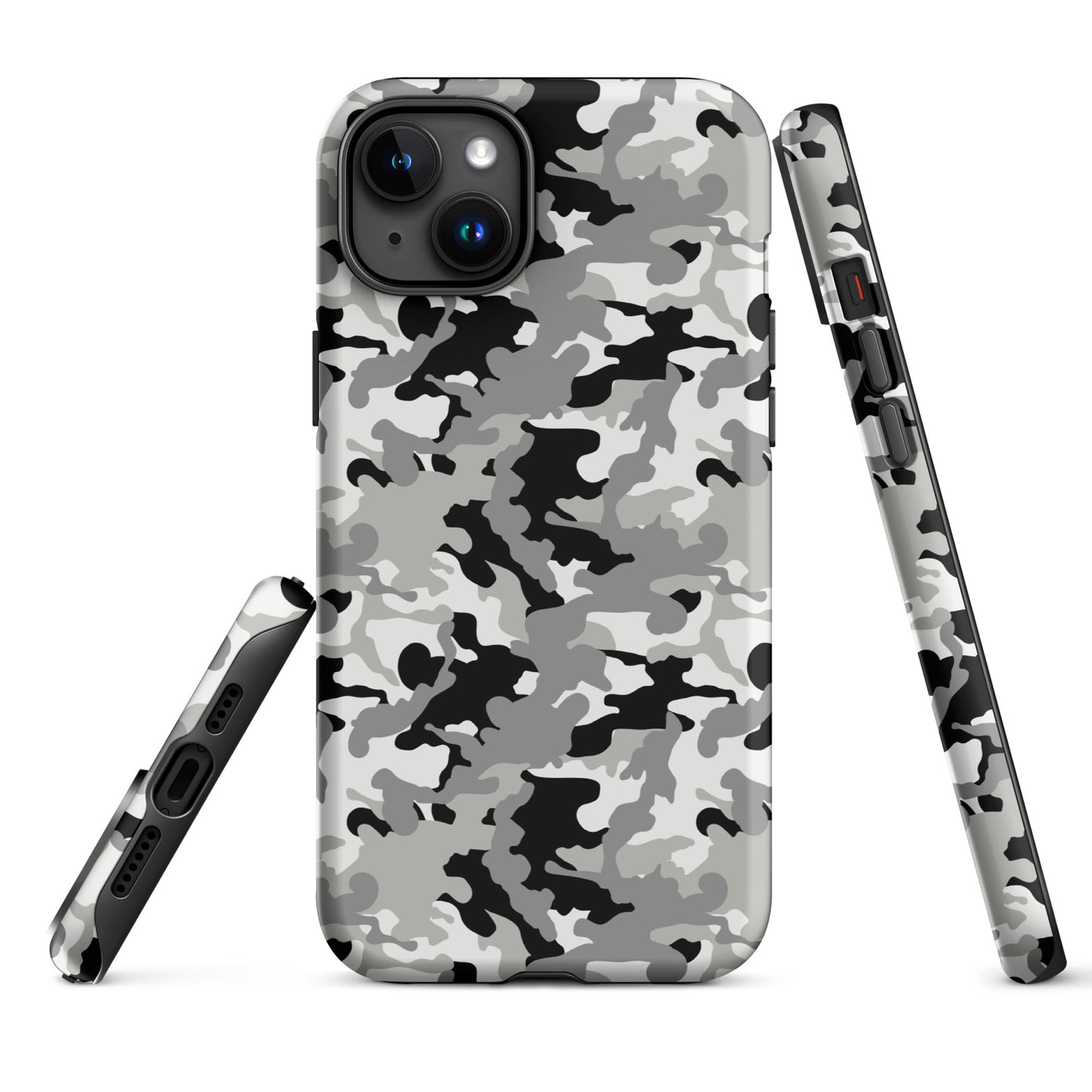 Tough Case for iPhone®- Camo Black