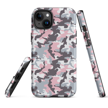 Tough Case for iPhone®- Camo Pink