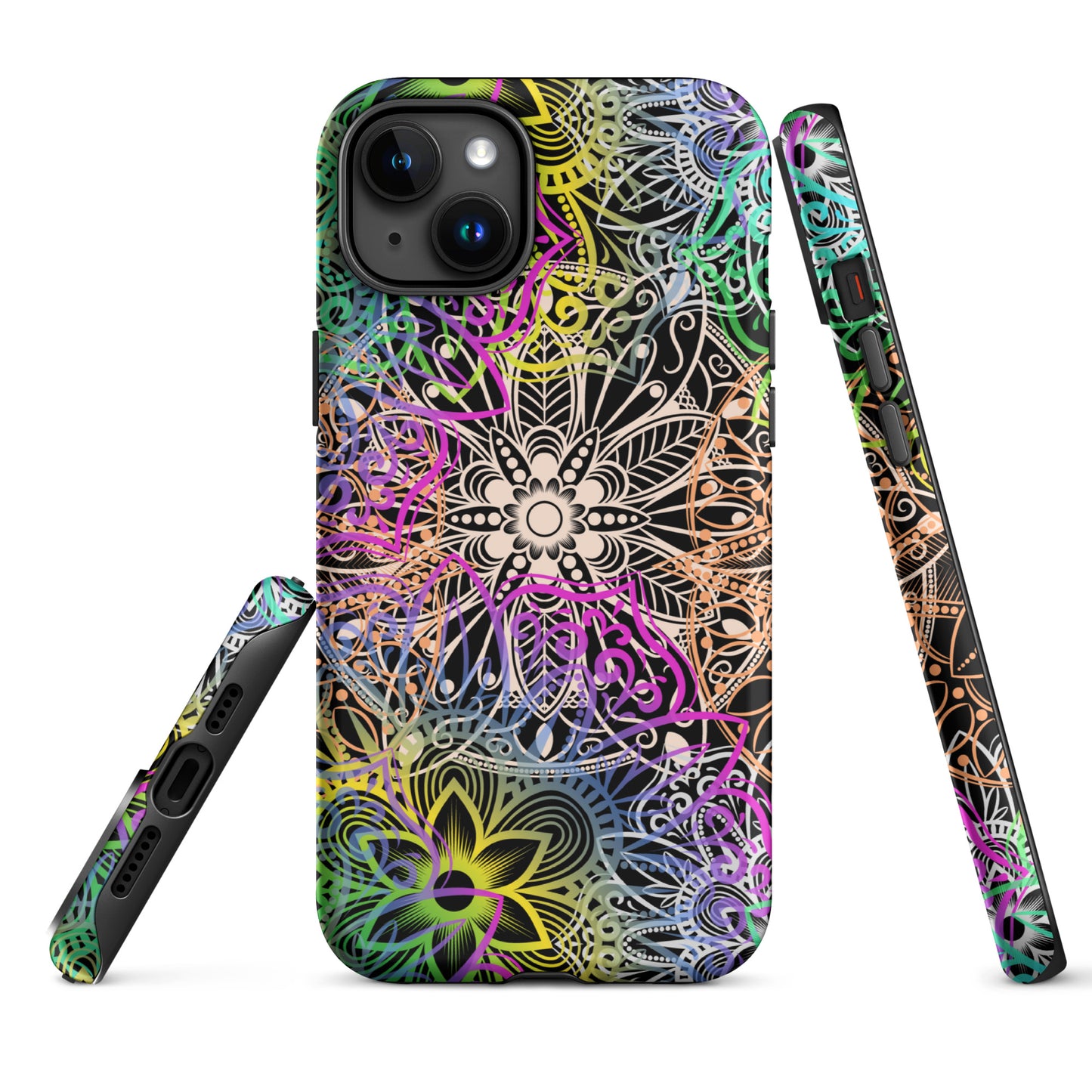 Tough Case for iPhone®- Multicolour Mandala