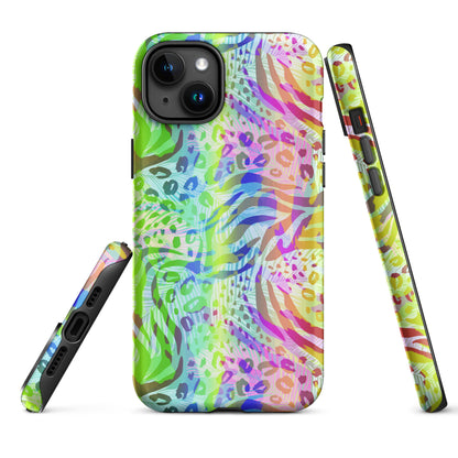 Tough Case for iPhone®- Animal Print Pattern II