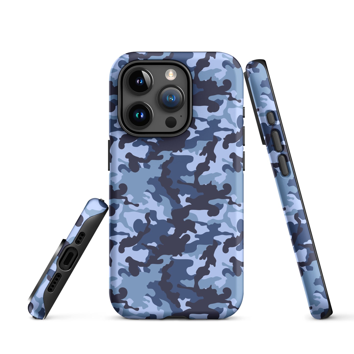 Tough Case for iPhone®- Camo Navy