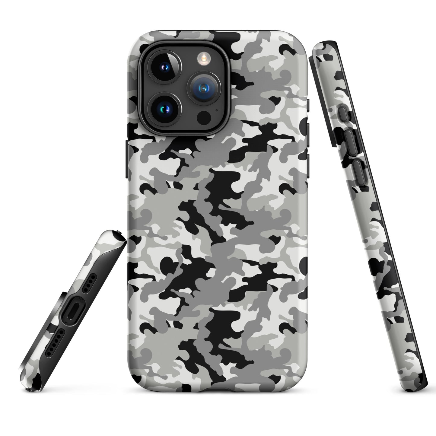 Tough Case for iPhone®- Camo Black