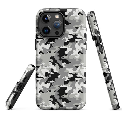 Tough Case for iPhone®- Camo Black