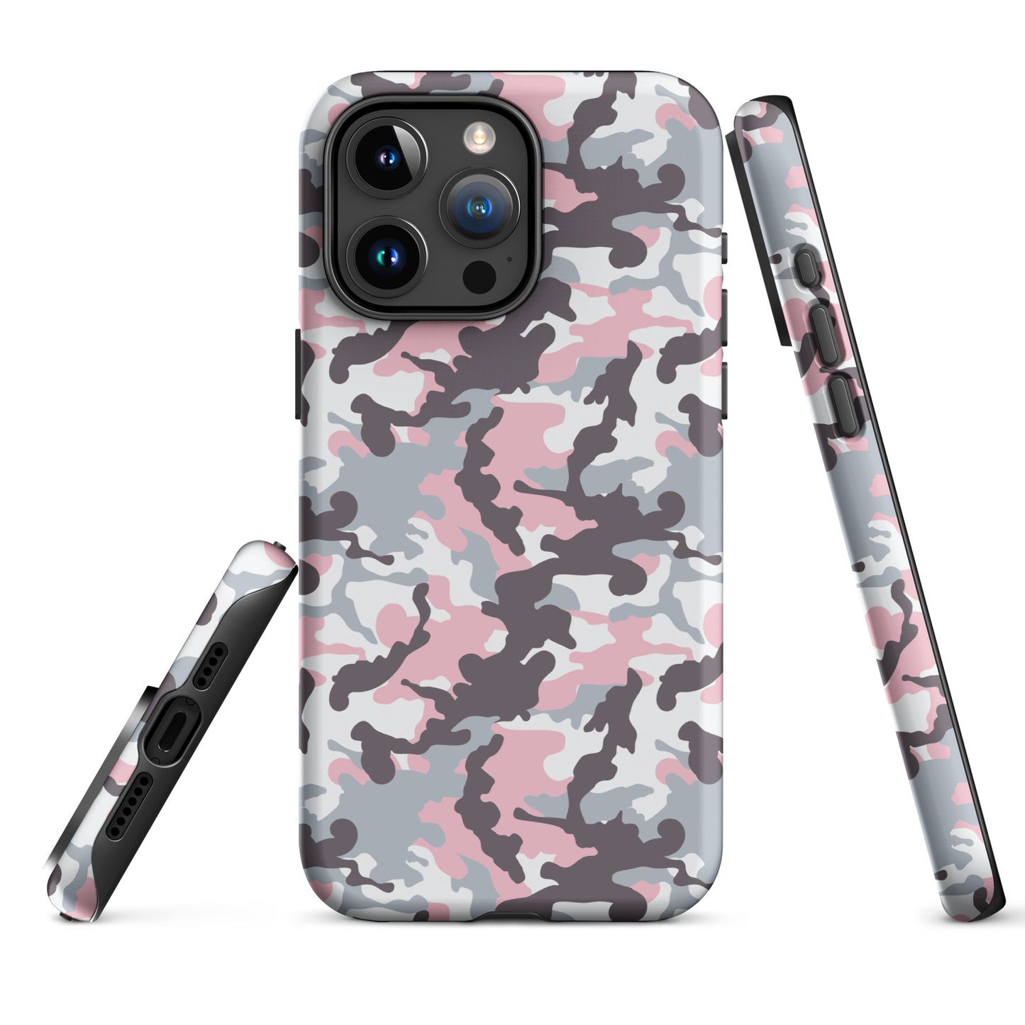Tough Case for iPhone®- Camo Pink