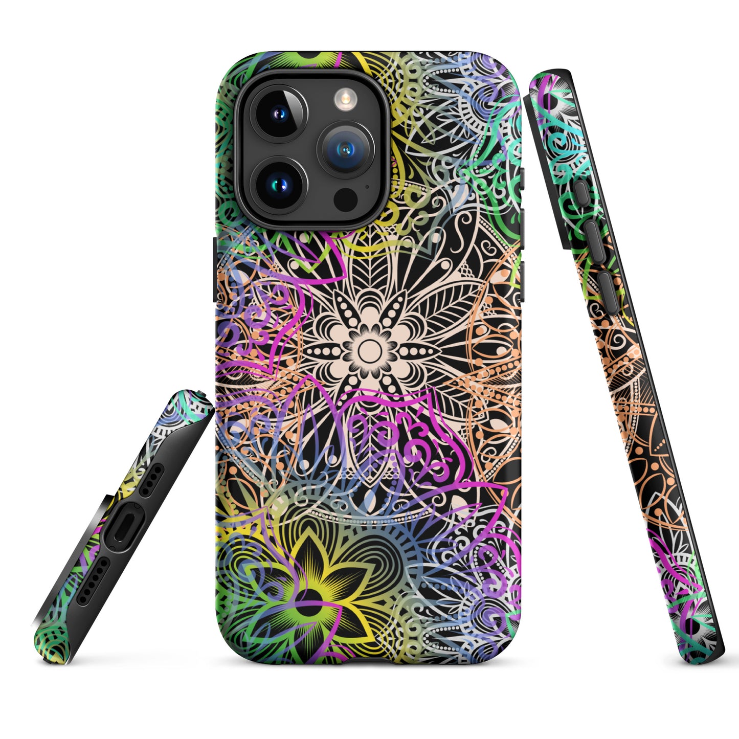 Tough Case for iPhone®- Multicolour Mandala