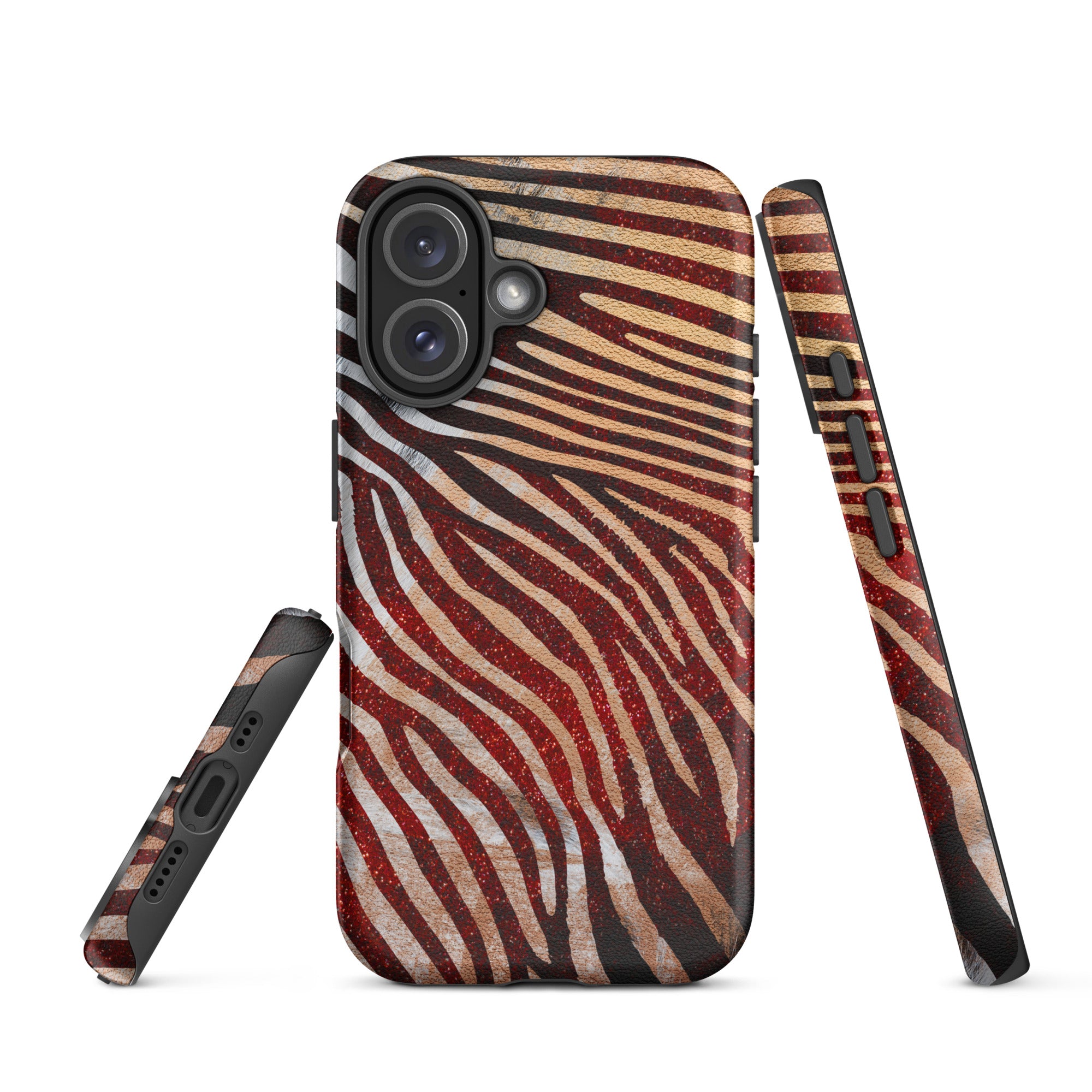 Tough Case for iPhone®- Safari Animal Print Design I