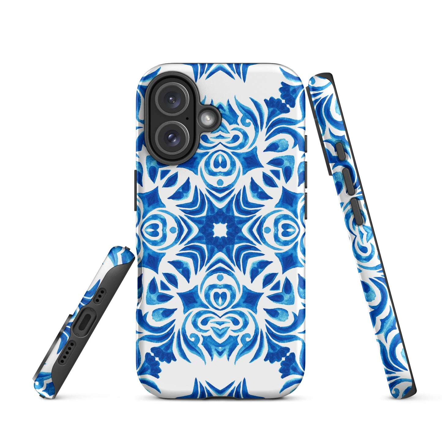 Tough Case for iPhone®- Majolica Pattern III