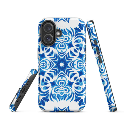 Tough Case for iPhone®- Majolica Pattern III