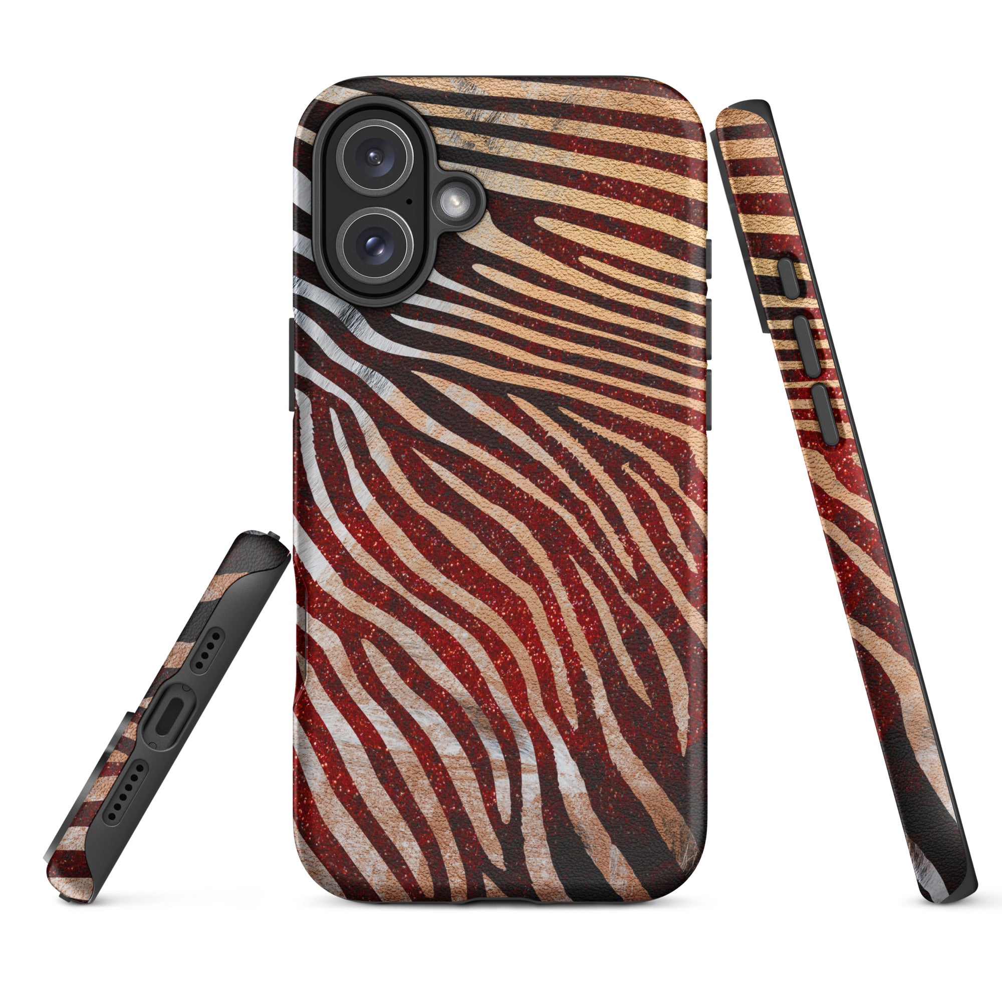 Tough Case for iPhone®- Safari Animal Print Design I