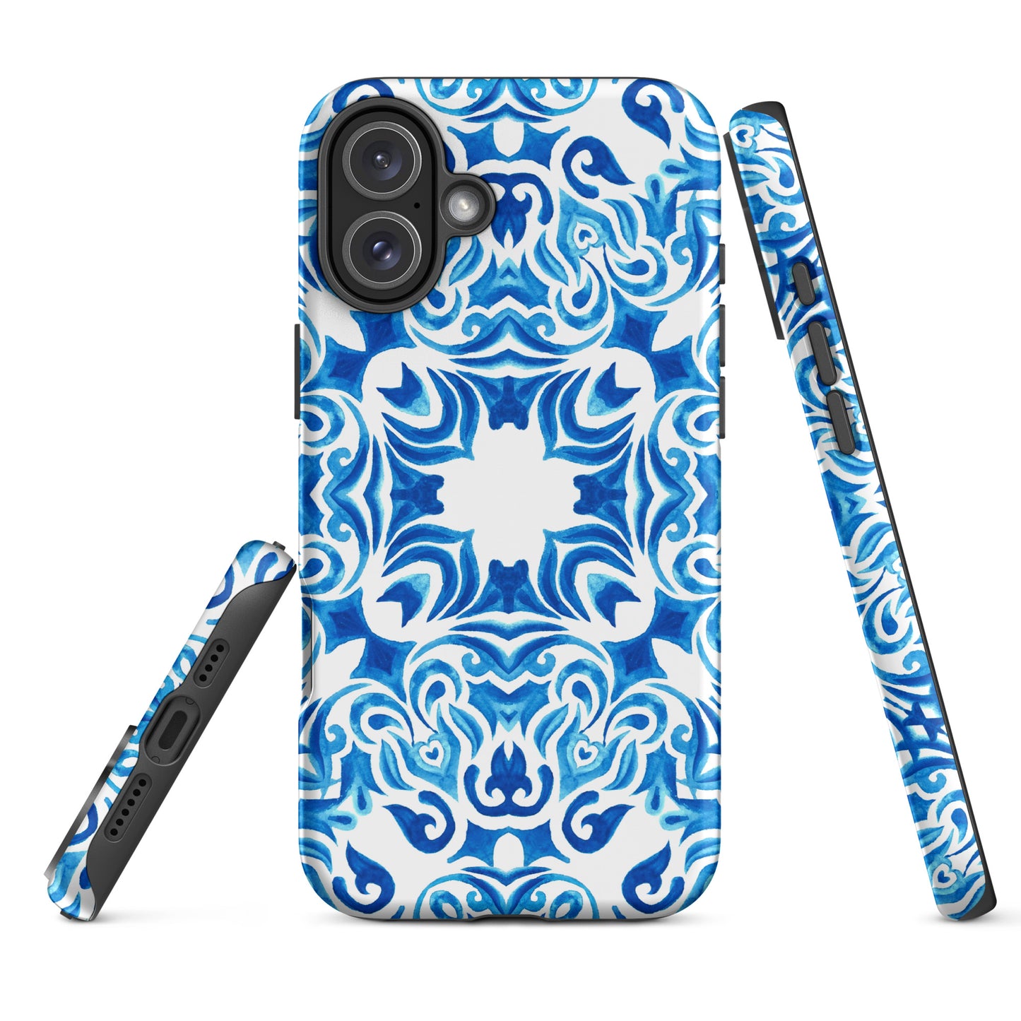 Tough Case for iPhone®- Majolica Pattern IV