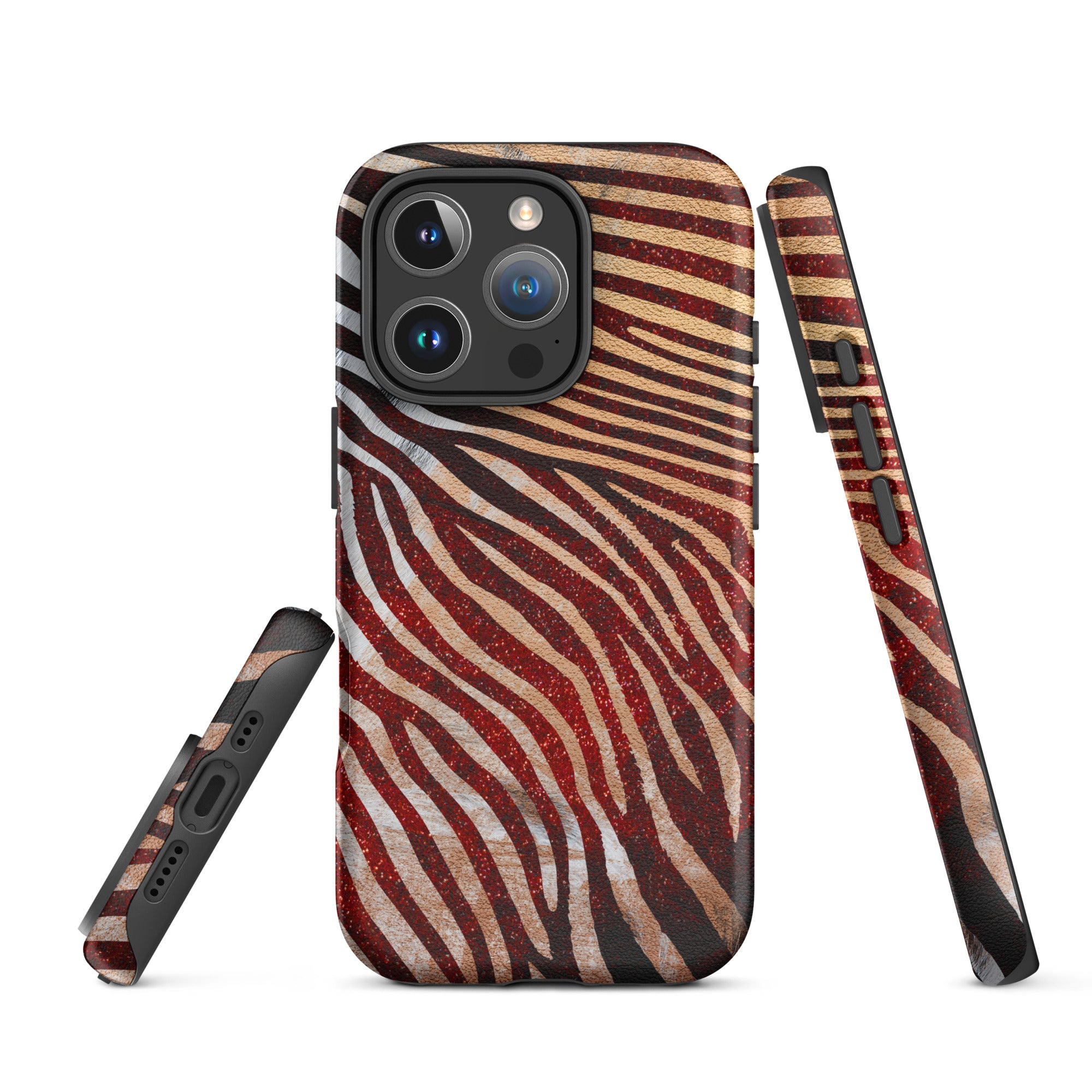 Tough Case for iPhone®- Safari Animal Print Design I