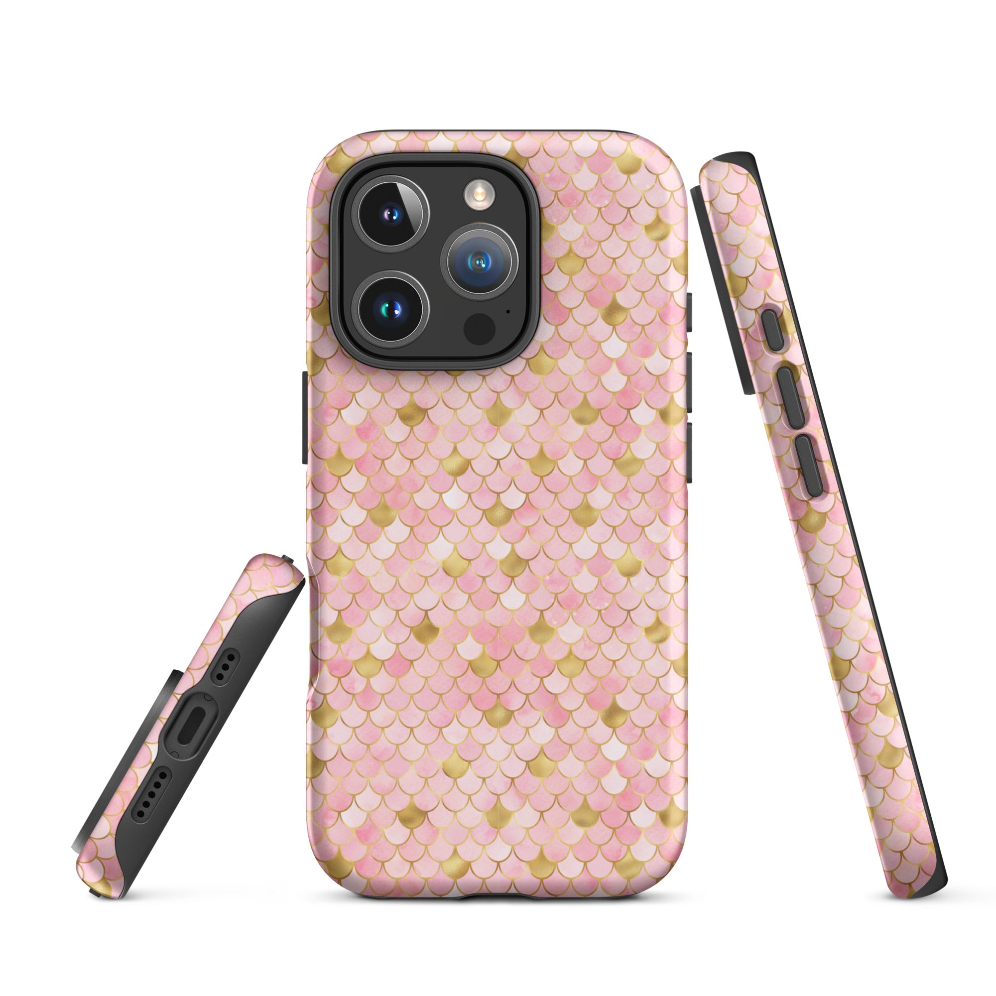 Tough Case for iPhone®- Mermaid Skin Pink