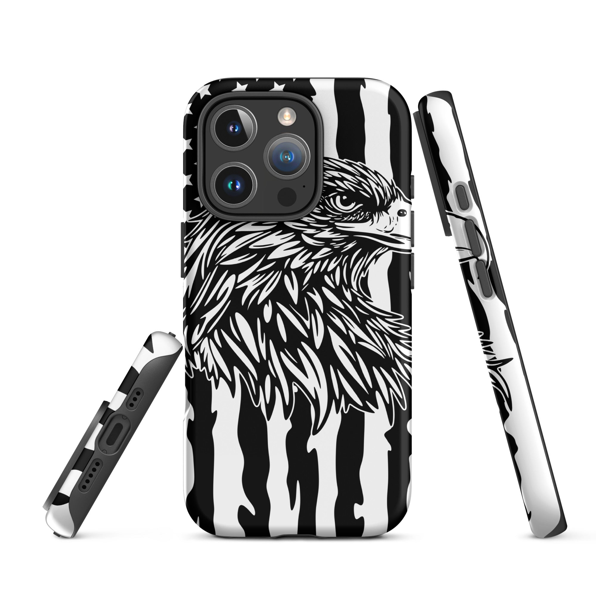 Tough Case for iPhone®- Eagle Mono