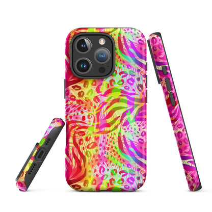 Tough Case for iPhone®- Animal Print Pattern I