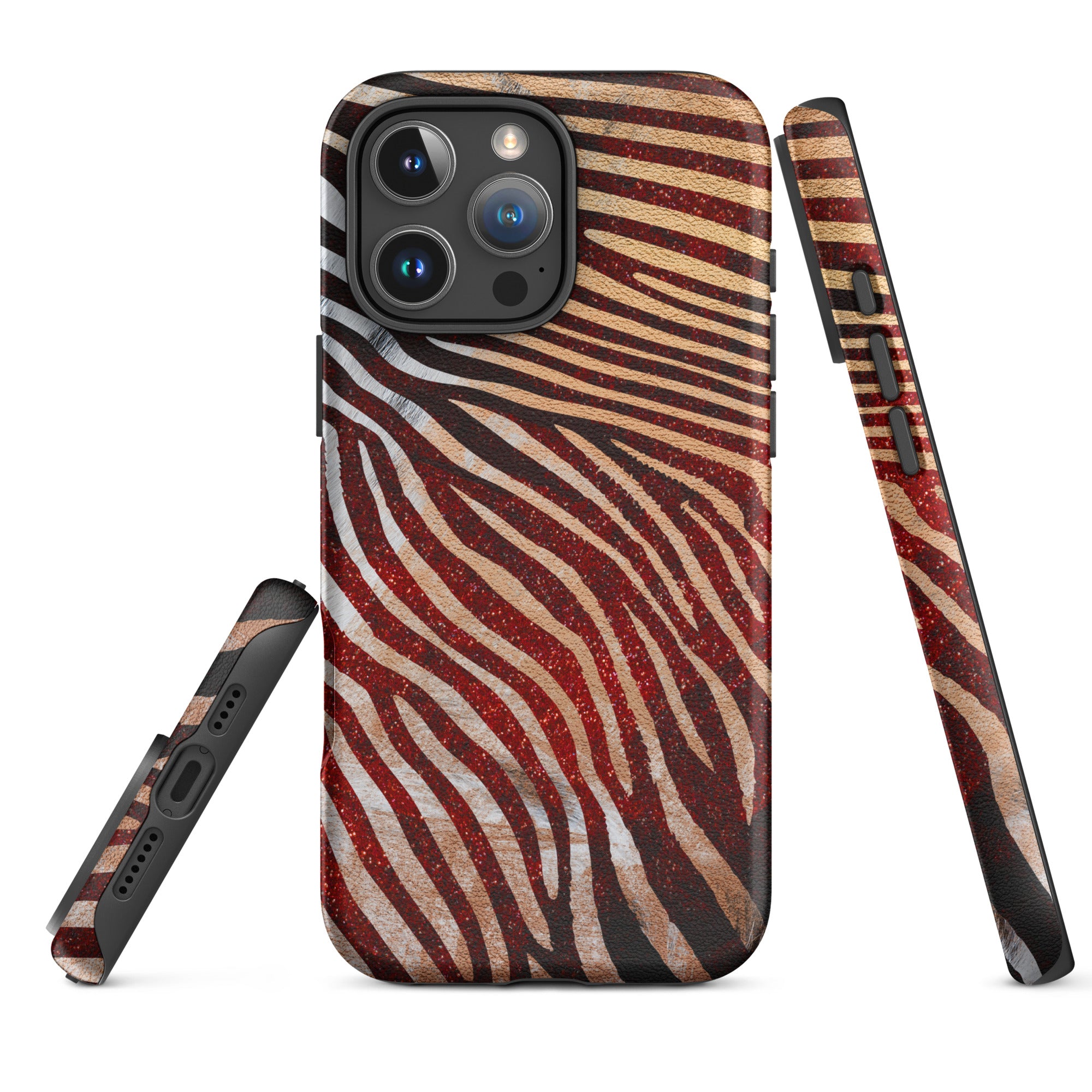 Tough Case for iPhone®- Safari Animal Print Design I