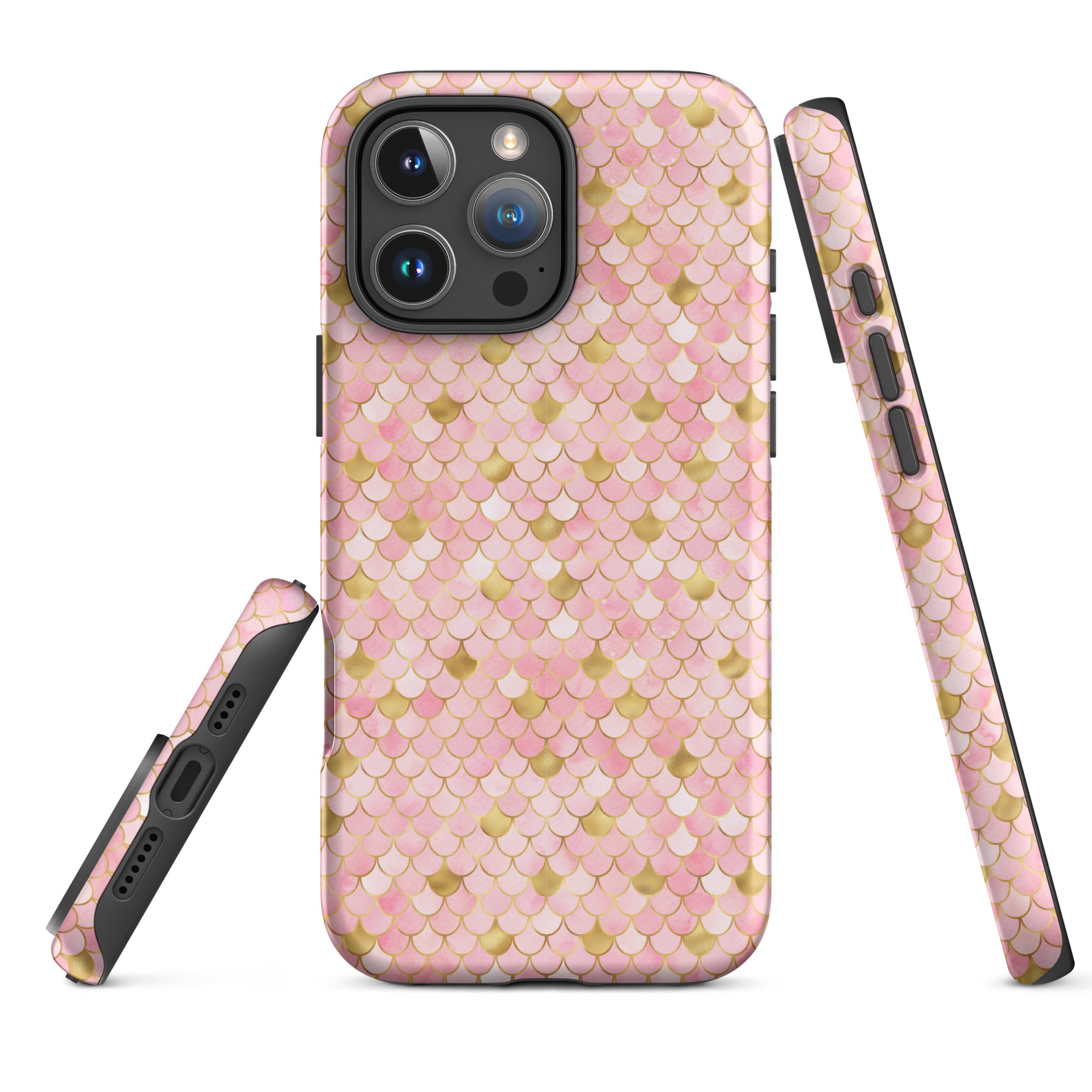 Tough Case for iPhone®- Mermaid Skin Pink