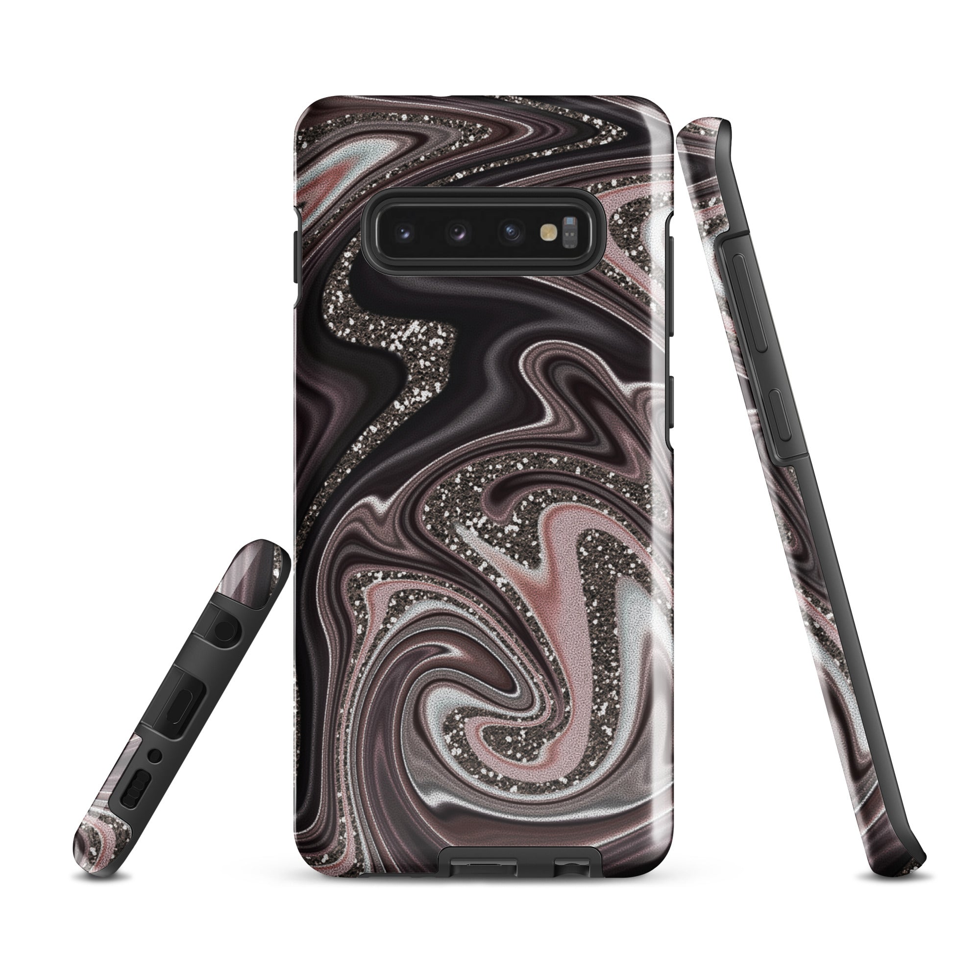 Tough case for Samsung®- Abstract Leather