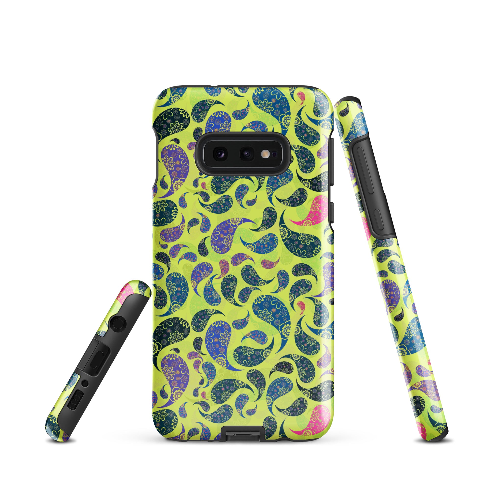 Tough case for Samsung®- Paisley Yellow